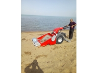 El Tipi Tekerlekli Sahil Temizleme Makinası 1400-3200 M²/H - 0