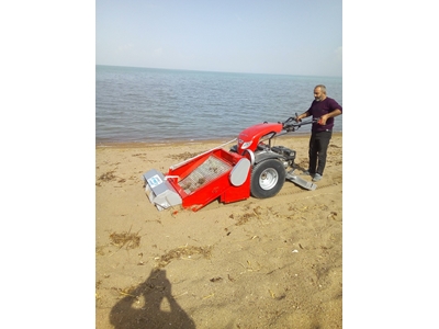 El Tipi Tekerlekli Sahil Temizleme Makinası 1400-3200 M²/H
