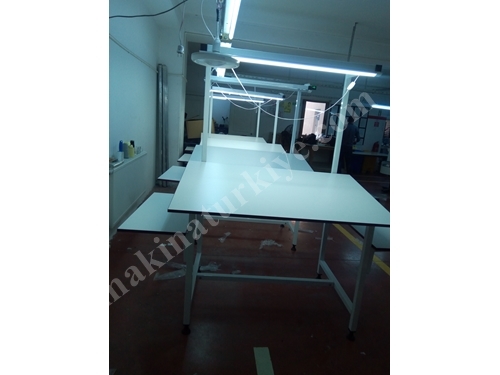 90x140 Cm Lighted Quality Control Table