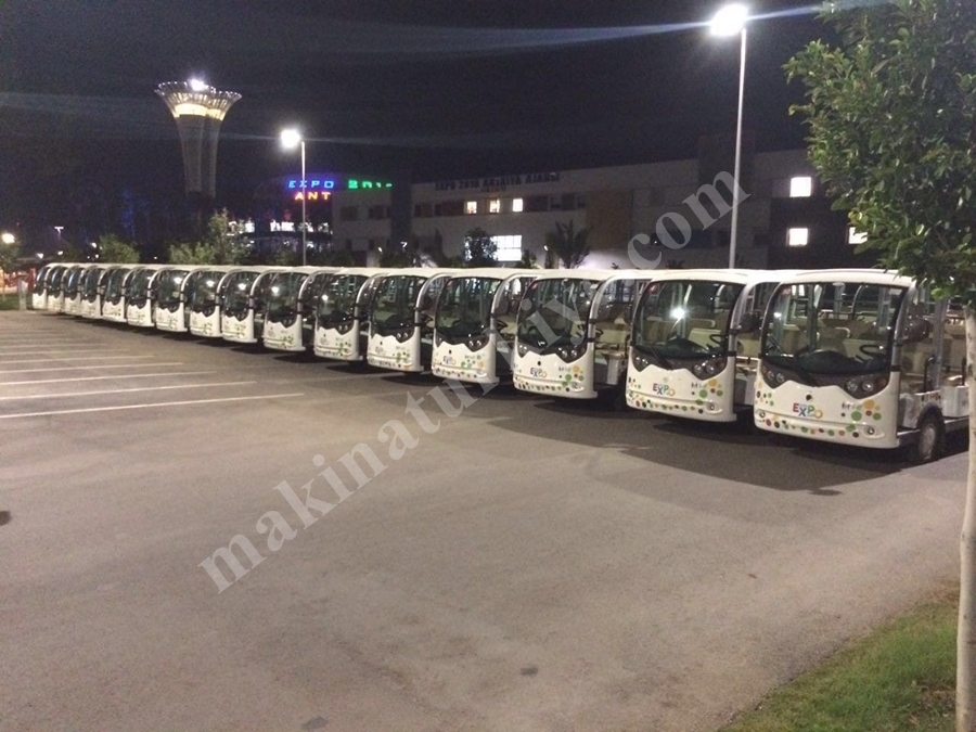 Green Car 14+14 Kişilik Elektrikli Gezi Otobüsü 