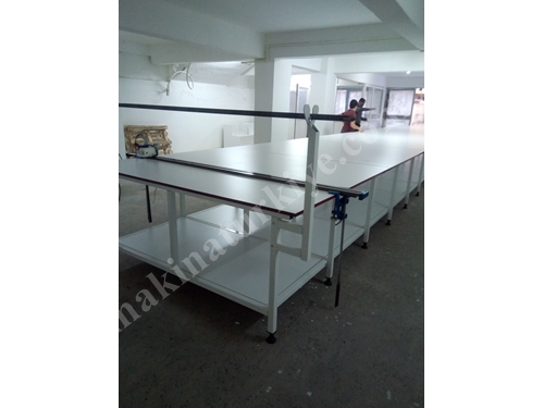 Fabric Opening Apparatus Pastry Cutting Table