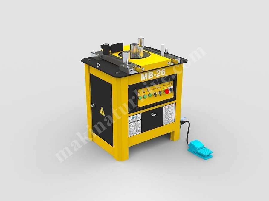 Demir Bükme Makinası 26 mm - Newton Makine NDMB26