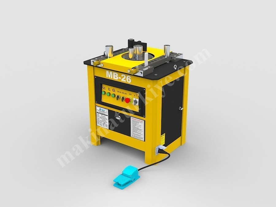 Demir Bükme Makinası 26 mm - Newton Makine NDMB26