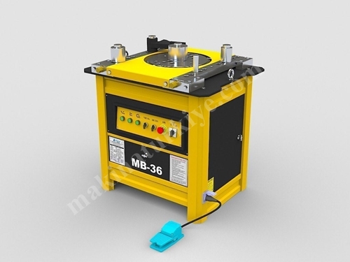 Demir Bükme Makinası 36 mm - Newton Makine NDMB36