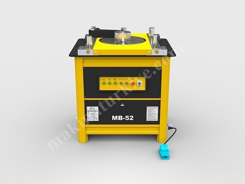 Demir Bükme Makinası 52 mm - Newton Makine NDMB52
