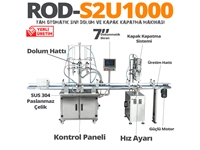 Rod-S2u1000 Tam Otomatik Sivi Dolum Makinası  - 2