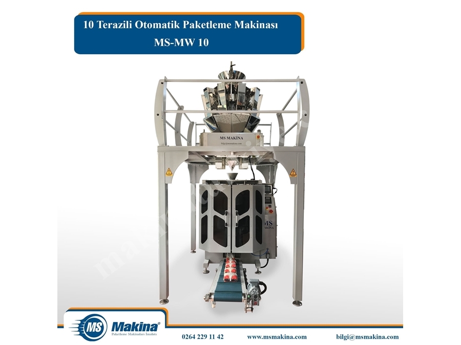10 Terazili Otomatik Paketleme Makinası / 10 Head Automatıc Packagıng 