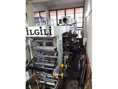 2010 Model  Flexo Matbaa Makinası 6 Renk 