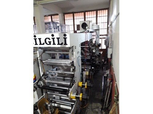 2010 Model  Flexo Matbaa Makinası 6 Renk 