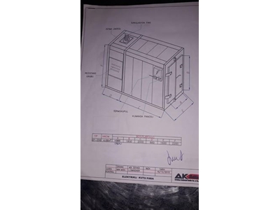 Печь для Краски Типа Коробка + Электрическая Кабина 2x2x1.20 М - 1