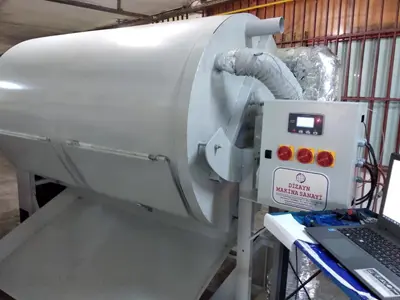 Machine de séchage de fumier de ver de terre de 2 tonnes