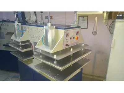 35x35 cm Zweiseitige Heißpressmaschine mit Doppelplatte