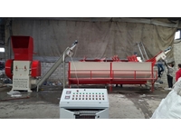 Ligne de concassage et de lavage du plastique Capacité horaire 1500-3000 kg/heur  - 1