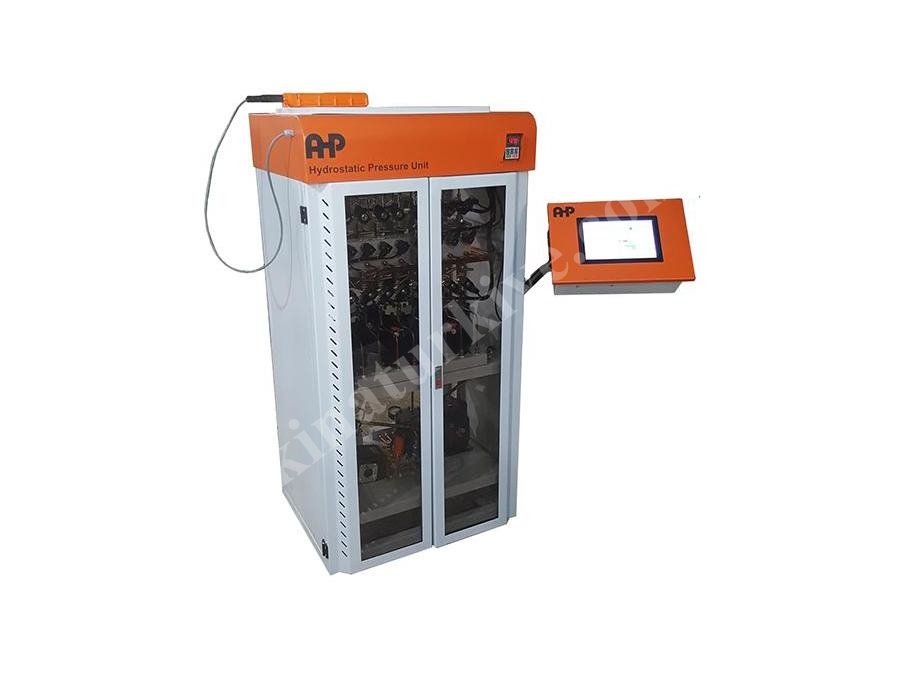 AHP Plastik Makina ISO 1167 Boru Ömür Test Cihazı HİDROSTATİK BASINÇ TEST CİHAZI 