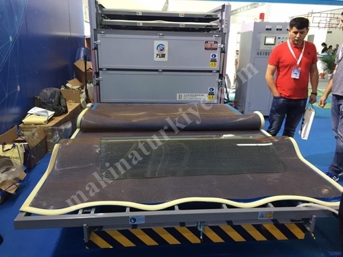 Eva Cam Lamine Makinası