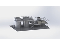 9 Ton/Saat Mini Torba Açma Makinesi 