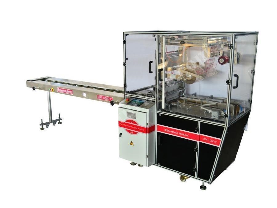 C Zarf Tipi Kabinli Paketleme Makinası 
