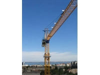 8 Ton Kapasiteli Gergisiz Kule Vinç 