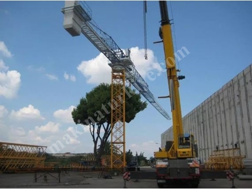 6 Ton Kapasiteli Gergili Kule Vinç Alpmaksan 