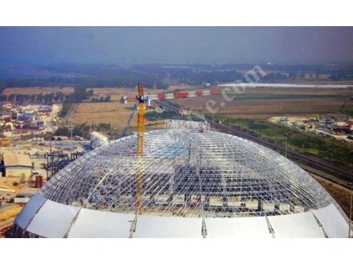 12 Ton Kapasiteli Gergili Kule Vinç Mk-220 Alpmaksan 