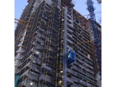 8 Kişilik 800 Kg Kapasiteli Personel Asansörü-Personel Platformu  - 0