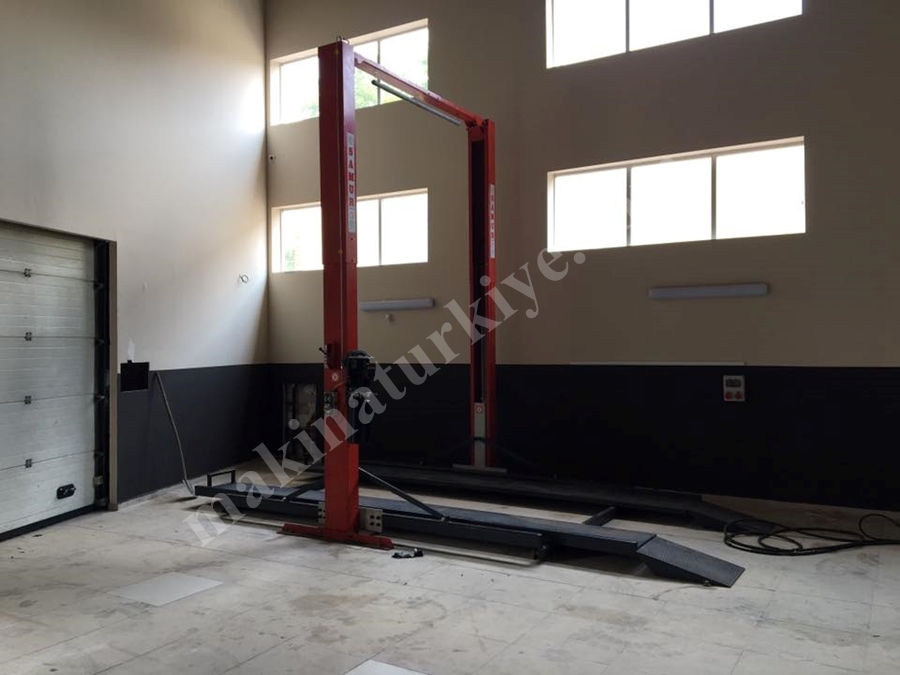 İki Sütunlu Rampalı  Oto Lifti 5 Ton