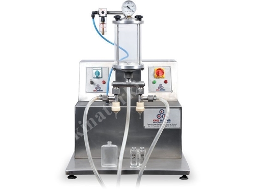 Volümetrik Vakum Kontrollü Sıvı Dolum Makinası SD-1