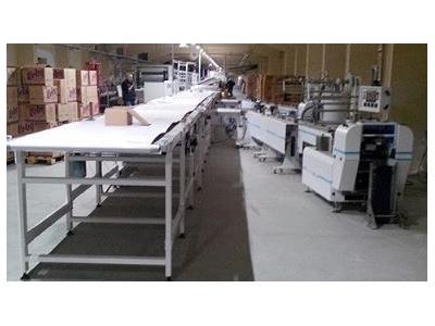 350 Paket/ Dakika Inline Beslemeli Yatay Paketleme Makinası