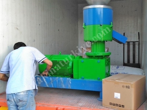 100 Kg/Saat Kepek Pelet Makinası 