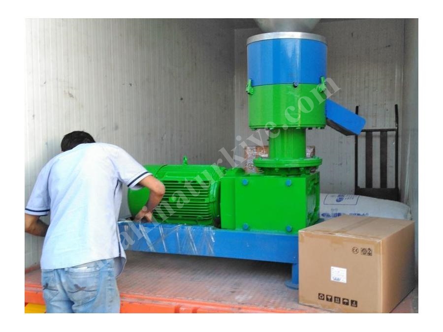 1000 Kg/Saat Kepek Pelet Makinası 