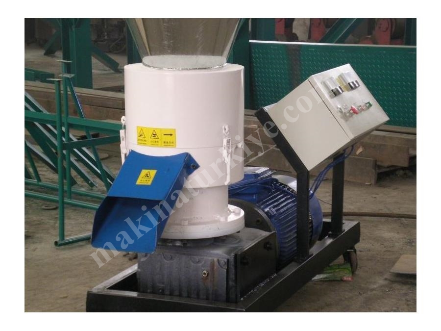 1000 Kg/Saat Kepek Pelet Makinası 