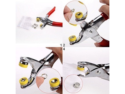 9.5 Mm Metal Çıt Çıt Takma Çakım Komple Seti - 3