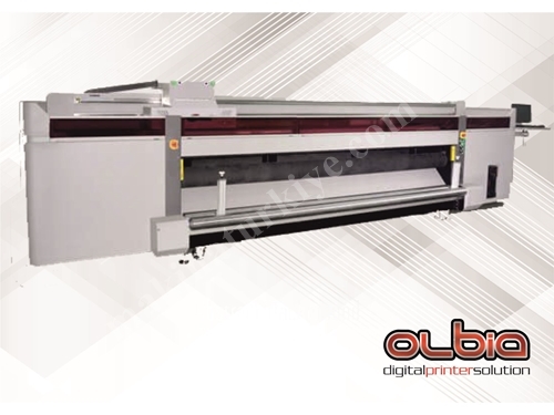320 cm 4-5-6-7-8 Renk Rulo Uv Baskı Makinesi 