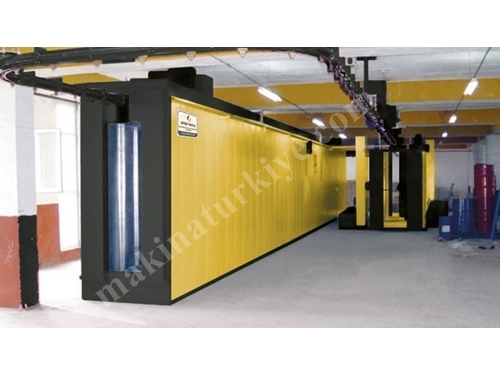 Tunnel Type Powder Coating Oven with Conveyor - Spray Oven