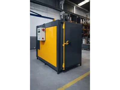 Four à poudre électrostatique de type boîte de 1,5 m de long