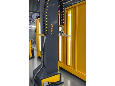 Four à peinture en poudre de type tunnel avec convoyeur - 2