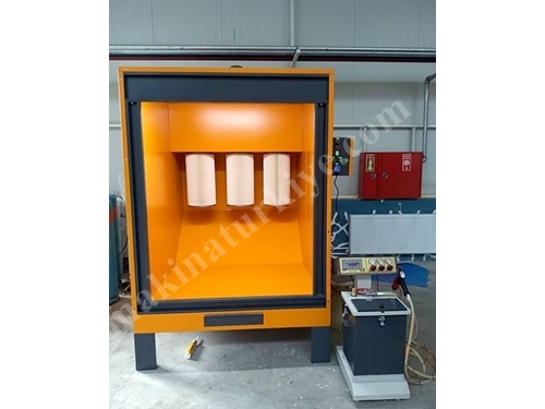 3 Filtered Powder Coating Application Booth