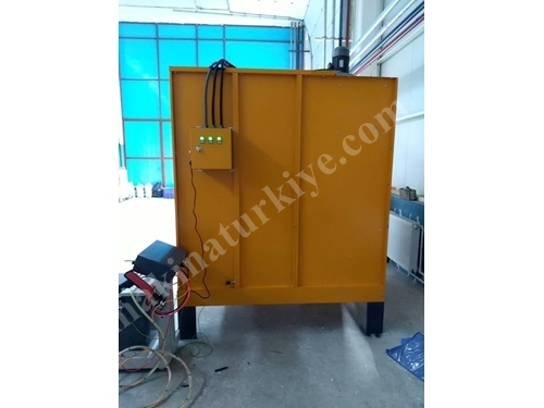 3 Filtered Powder Coating Application Booth