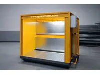 SM YBK Su Perdeli Elektrostatik Yaş Boya Kabini