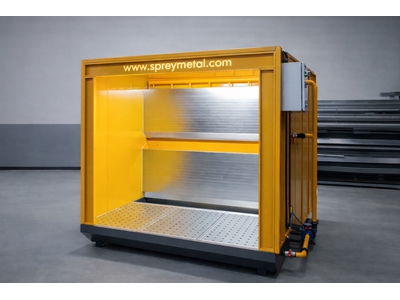 SM YBK Su Perdeli Elektrostatik Yaş Boya Kabini - 0