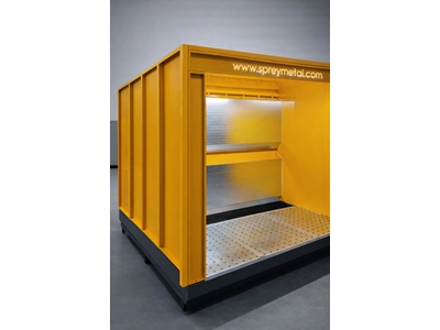 SM YBK Su Perdeli Elektrostatik Yaş Boya Kabini - 3