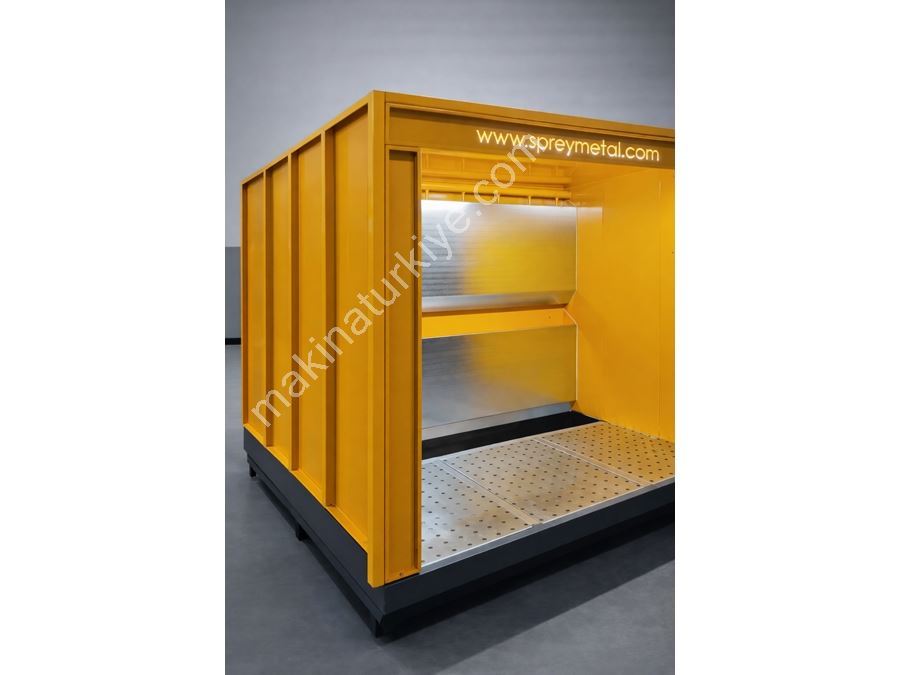 SM YBK Su Perdeli Elektrostatik Yaş Boya Kabini