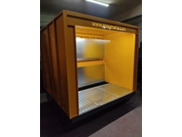 SM YBK мокрый кабинет для краски со встроенным водным завесом - 7