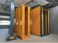 3M Dik Alüminyum Profil Elektrostatik U Tipi Boya Pişirme Fırını