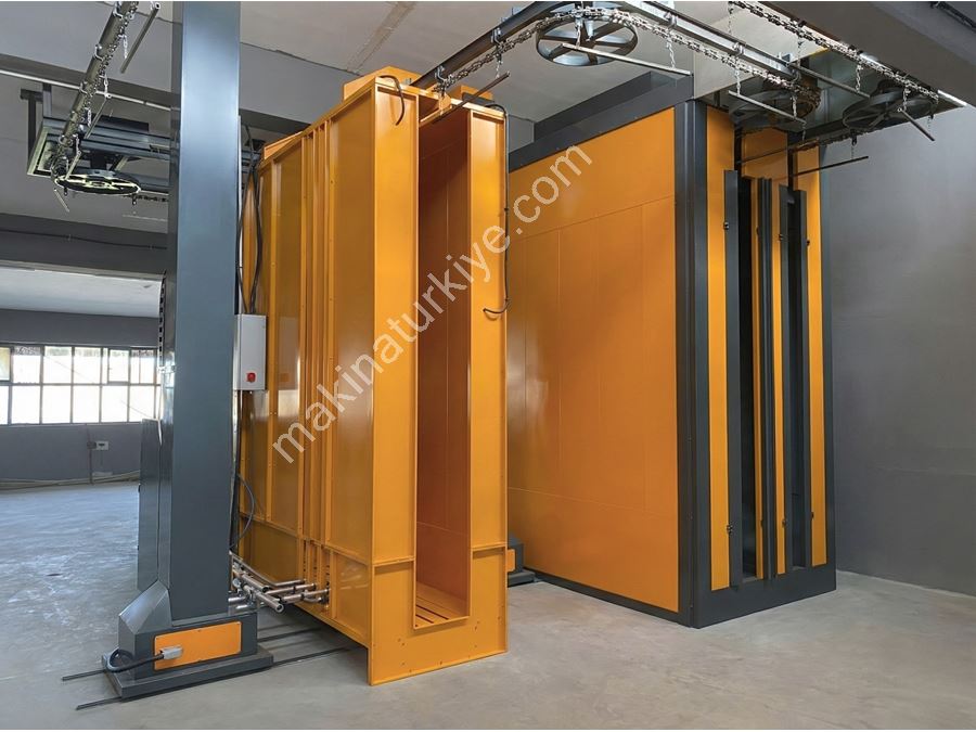 Конвейерная печь для порошковой окраски и сушки типа U