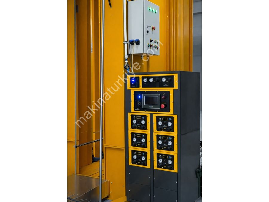 Конвейерная печь для порошковой окраски и сушки типа U