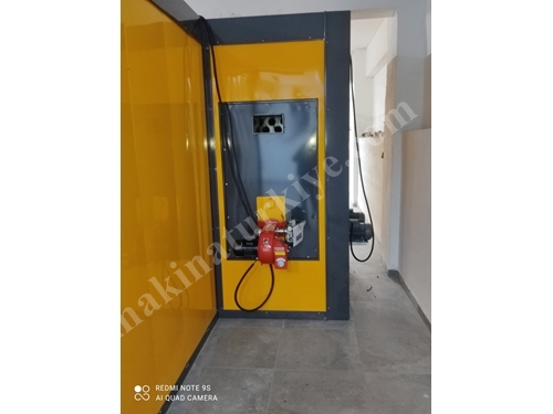 Top Feed Powder Coating Curing Oven
