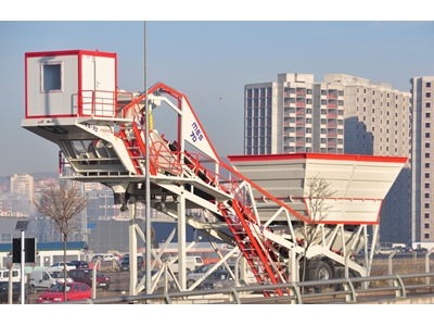 80 м3 / Час Мобильный Бетонный Завод - 5