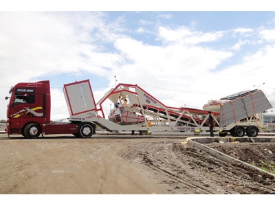 80 м3 / Час Мобильный Бетонный Завод - 14