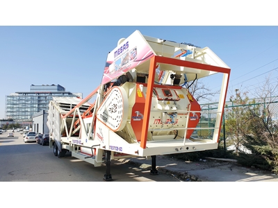 80 м3 / Час Мобильный Бетонный Завод - 8